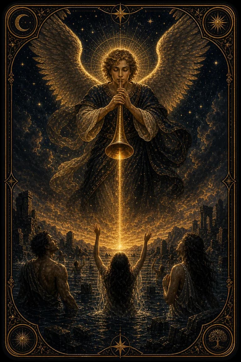 Judgement tarot card