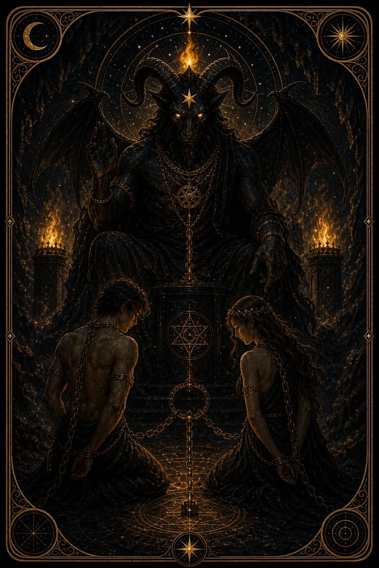 The Devil tarot card
