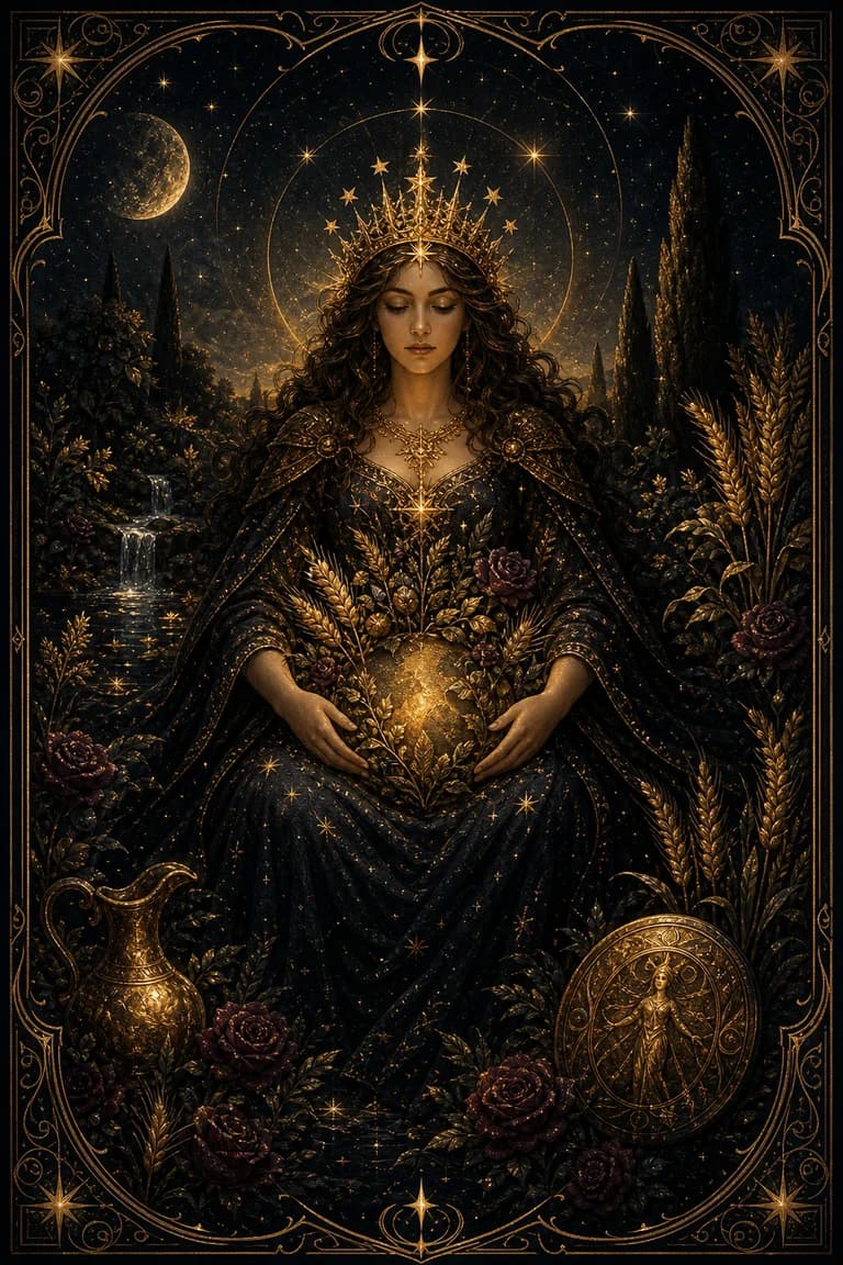 The Empress tarot card