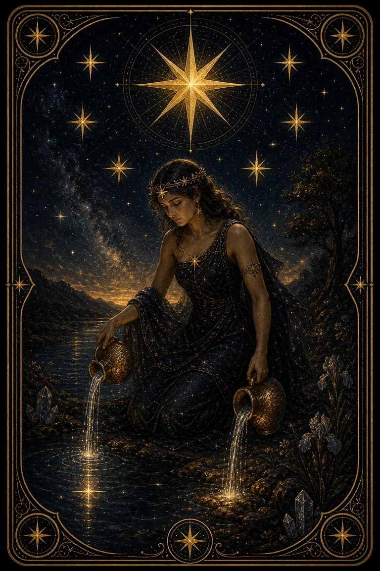 The Star tarot card