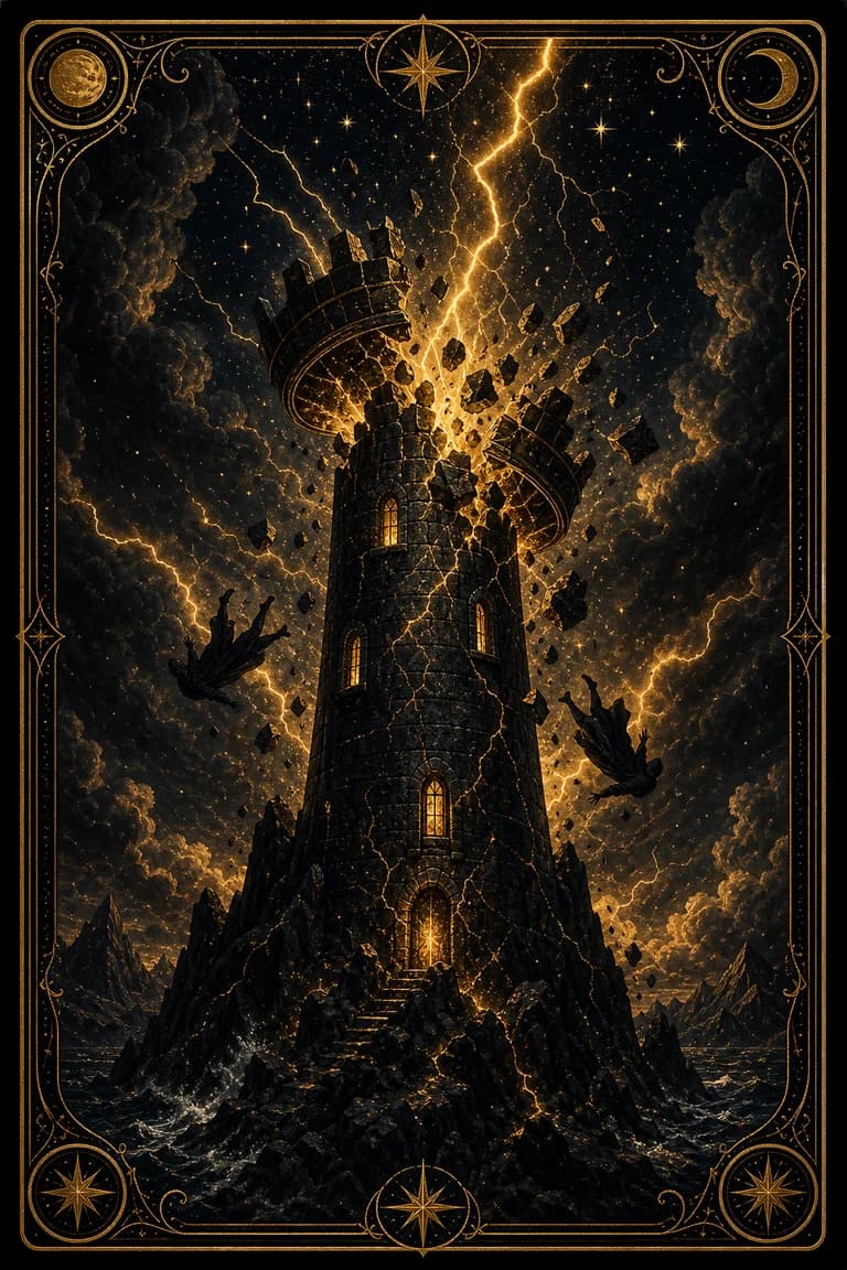 The Tower tarot card